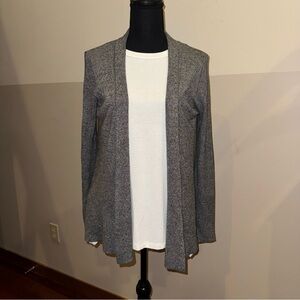 Gray Women's Open Front Cardigan Medium